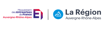 Logos MEDEF et Région